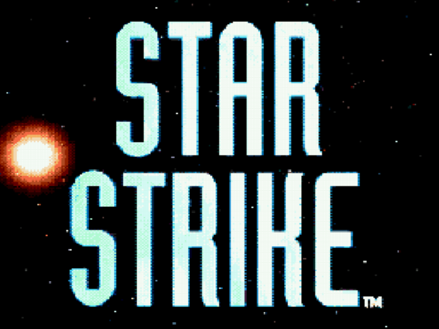 Star Strike Title Screen
